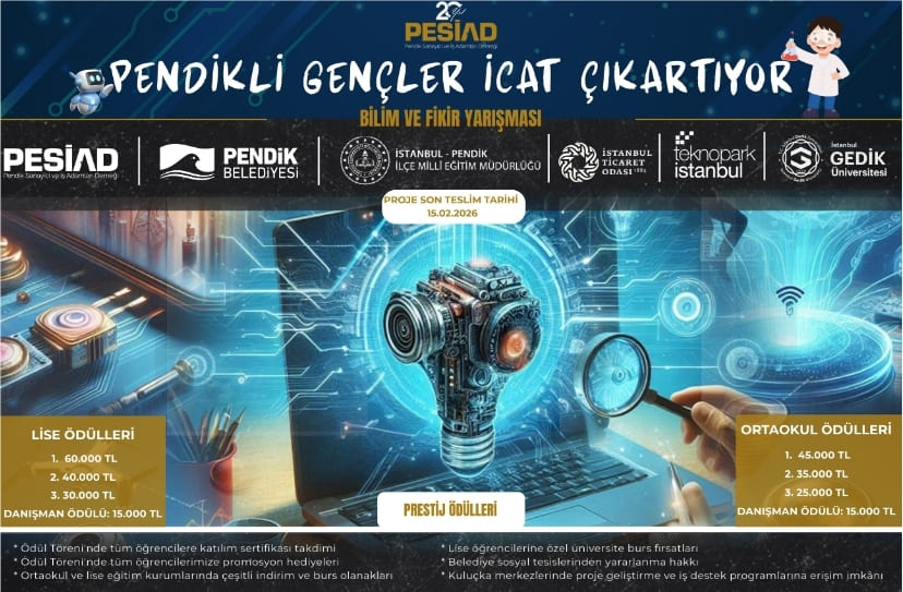 PESİAD İcat Yarışması Tanıtım Posteri